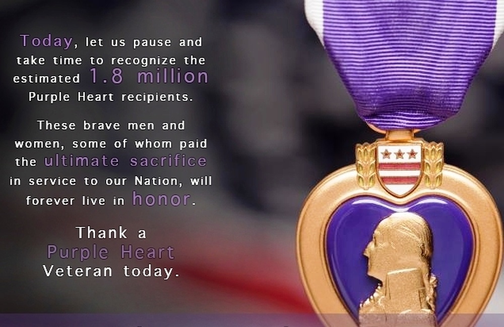 DVIDS - News - Purple Heart Recognition Day – a legacy of Naval ...