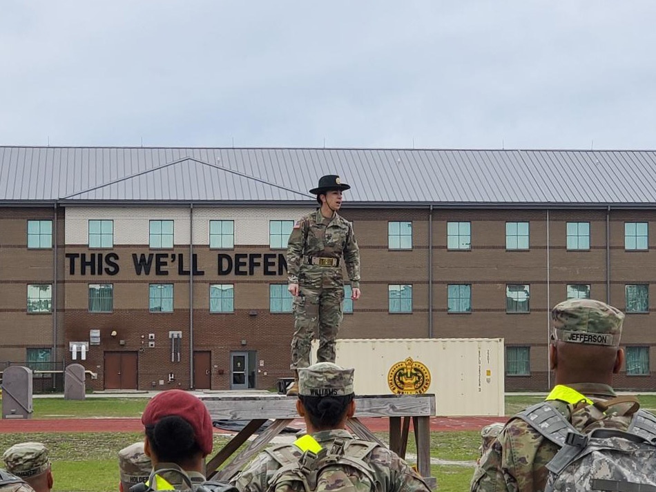 98th Training Division drill sergeant serves as Senior Drill Sergeant Leader at Academy