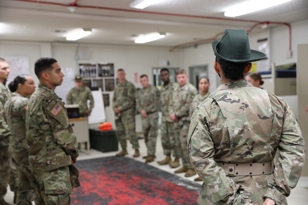 98th Training Division drill sergeant serves as Senior Drill Sergeant Leader at Academy