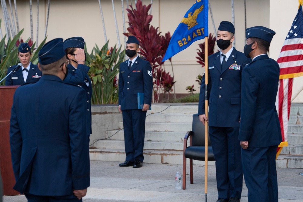 Reserve Aeromedical Staging Squadron in Pacific welcomes new commander