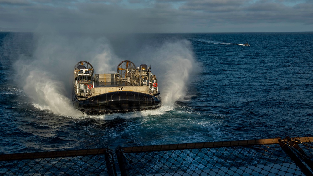 USS San Diego (LPD 22) participates in PMINT