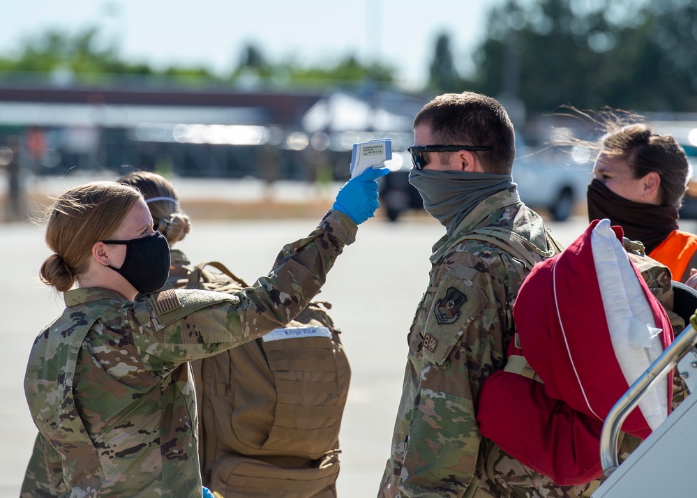 124th Fighter Wing Airmen Return Home From Deployment