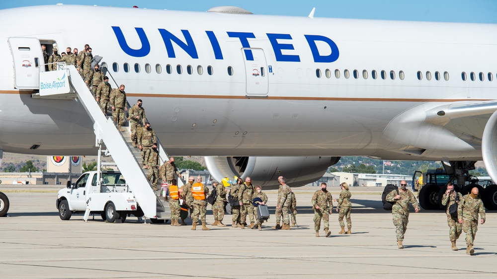 124th Fighter Wing Airmen Return Home From Deployment