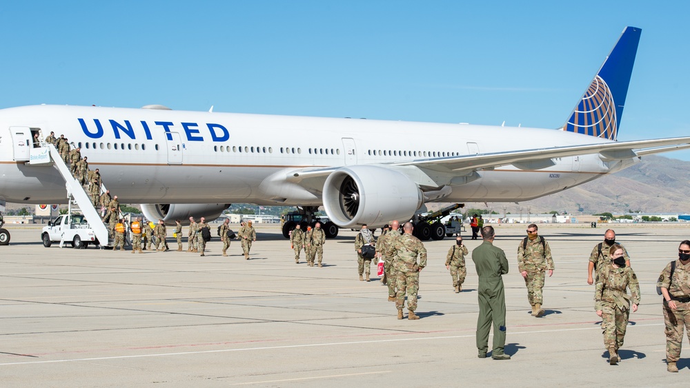 124th Fighter Wing Airmen Return Home From Deployment