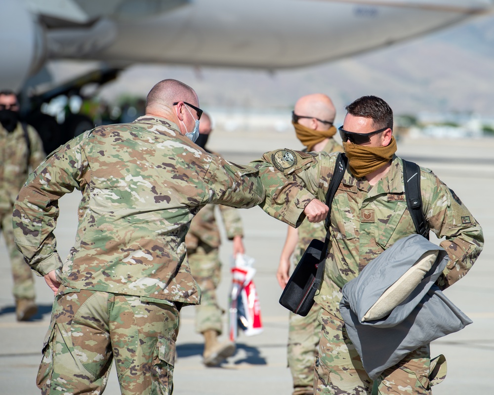 124th Fighter Wing Airmen Return Home From Deployment