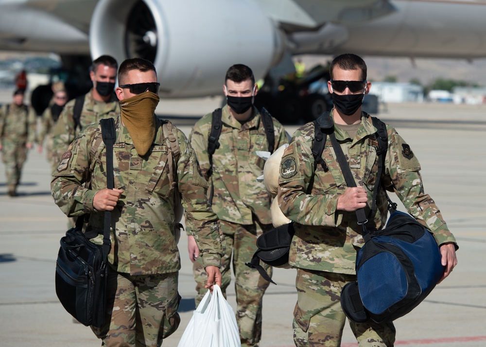 124th Fighter Wing Airmen Return Home From Deployment