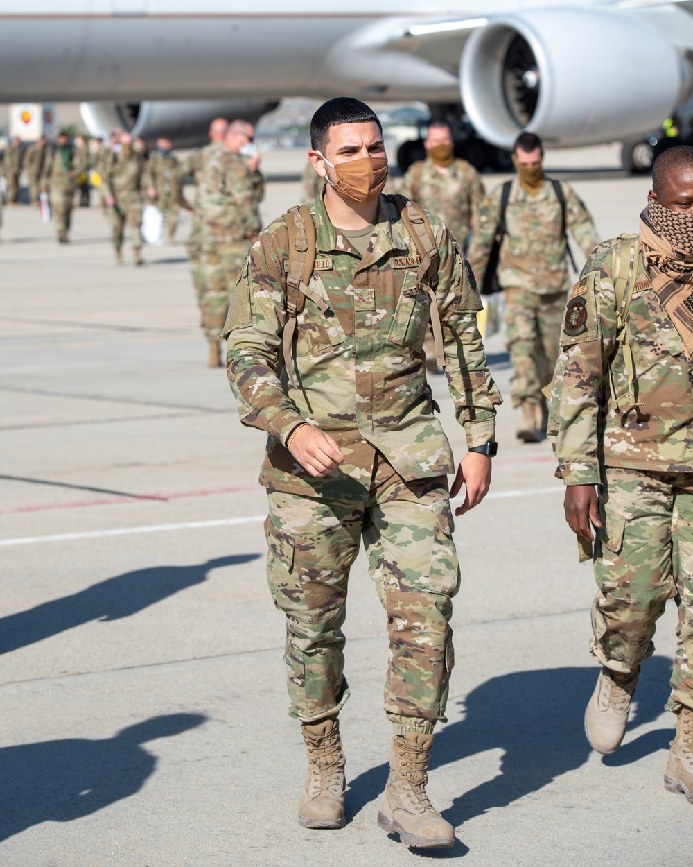 124th Fighter Wing Airmen Return Home From Deployment