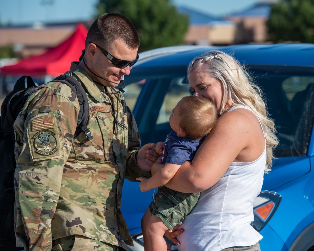 124th Fighter Wing Airmen Return Home From Deployment