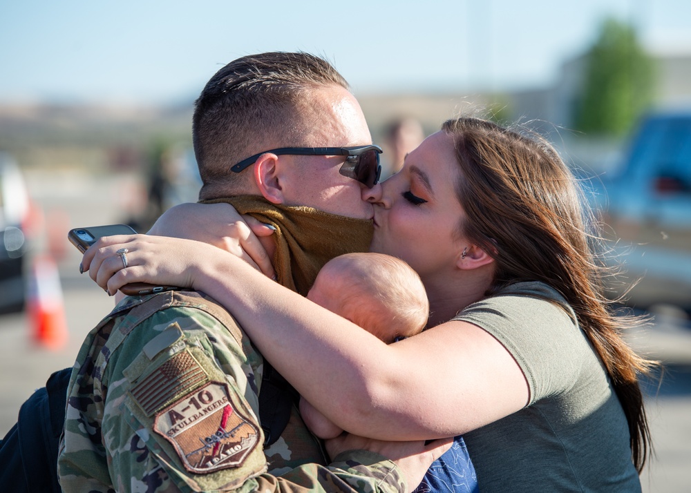 124th Fighter Wing Airmen Return Home From Deployment