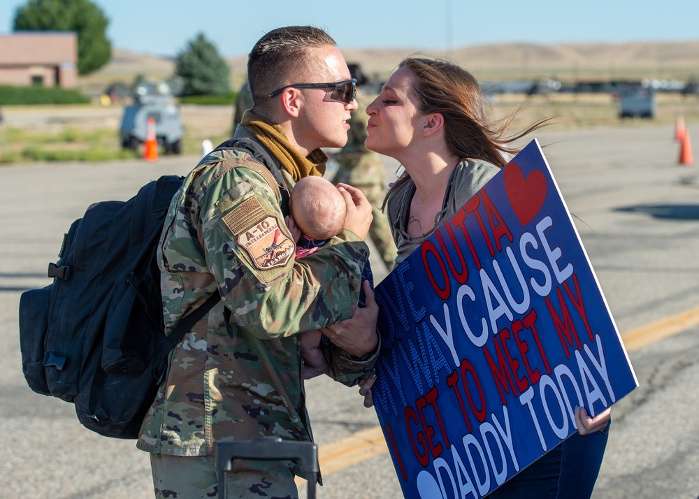 124th Fighter Wing Airmen Return Home From Deployment