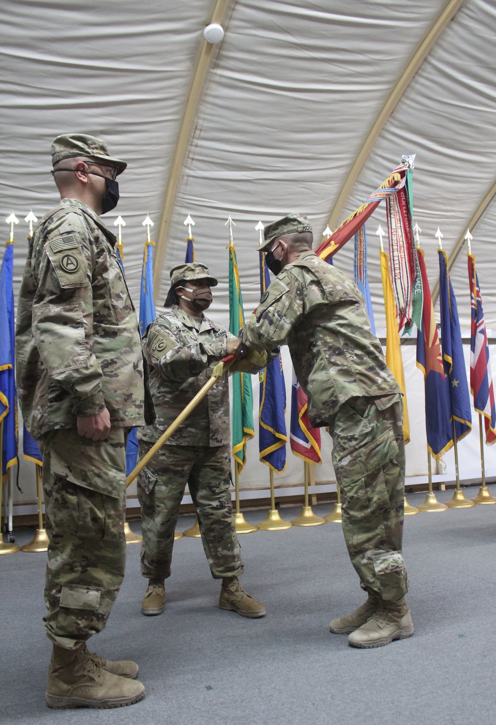 Sergeant Major Talya McKnight, Relinquishment of Responsibility Ceremony