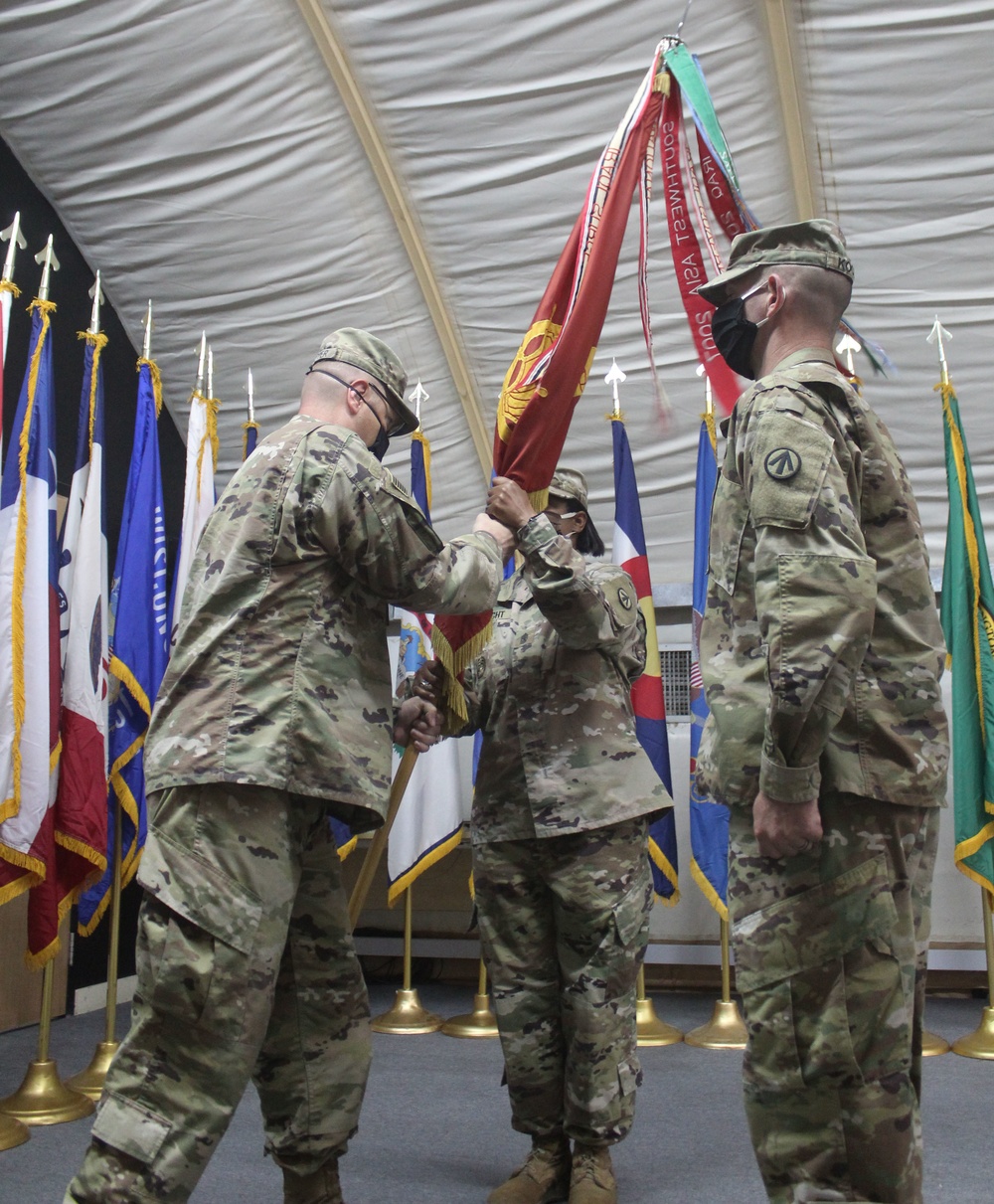 Sergeant Major Talya McKnight, Relinquishment of Responsibility Ceremony