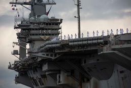 USS Dwight D. Eisenhower (CVN 69) Returns to Norfolk
