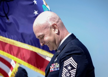 146th Airlift Wing Command Chief retires.
