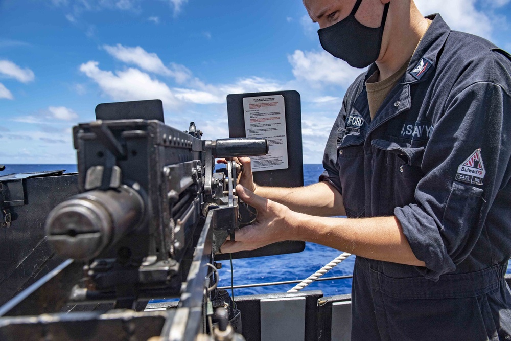 USS Shiloh Maintenance
