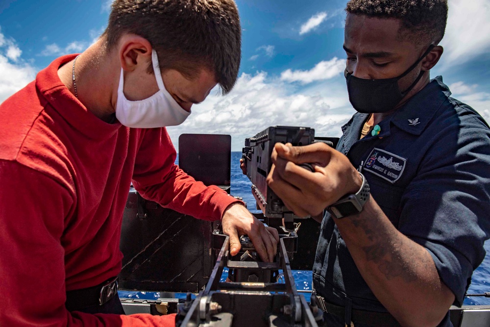 USS Shiloh Maintenance