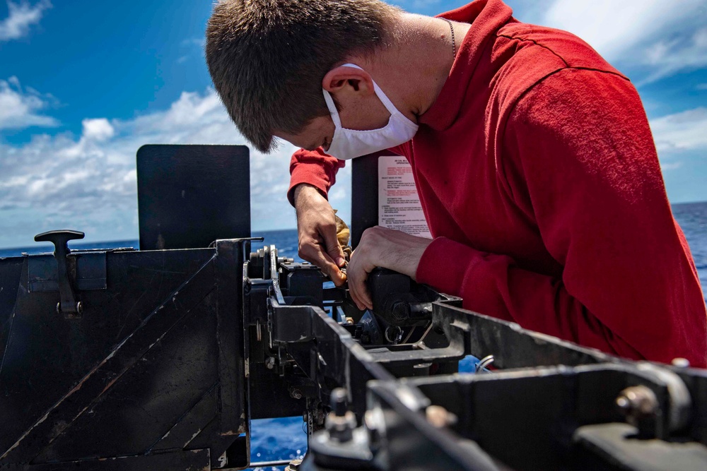 USS Shiloh Maintenance
