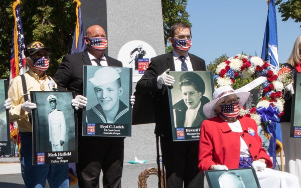 Oregon National Guard, Oregon Spirit of '45 commemorate 75th anniversary of the end of WW II