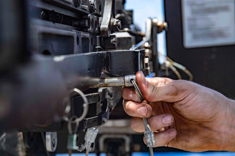 USS Shiloh Maintenance