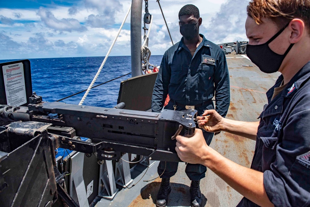 USS Shiloh Maintenance
