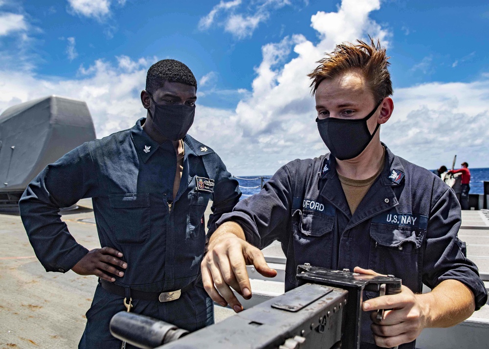 USS Shiloh Maintenance