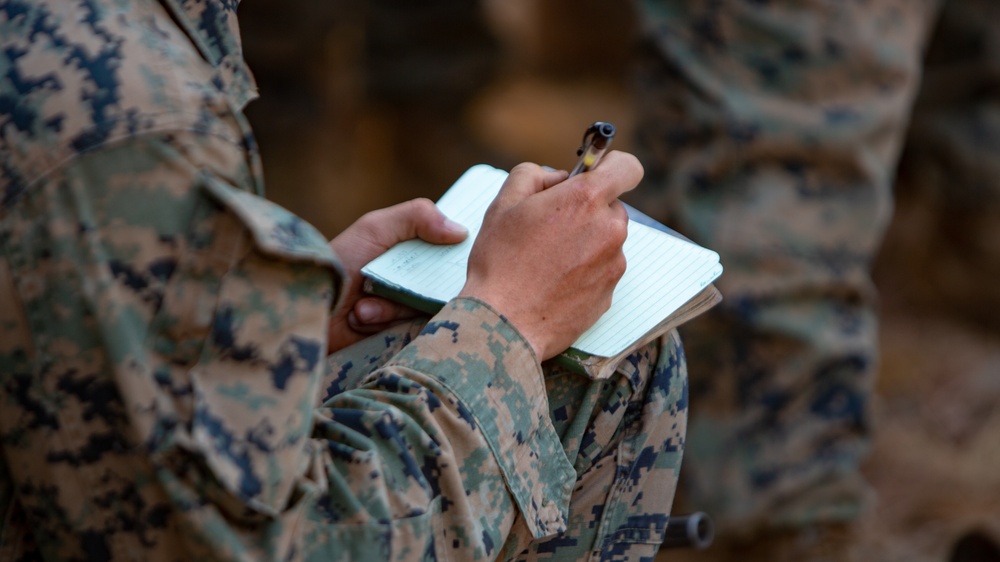 U.S. Marines conduct platoon attack training