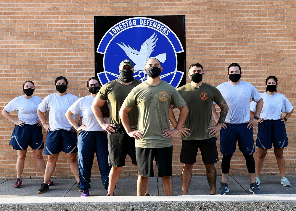Members of the 149th Fighter Wing stay 'fit to fight'
