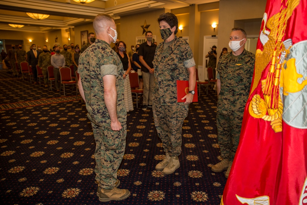 Marine Corps Information Operations Center Change of Command