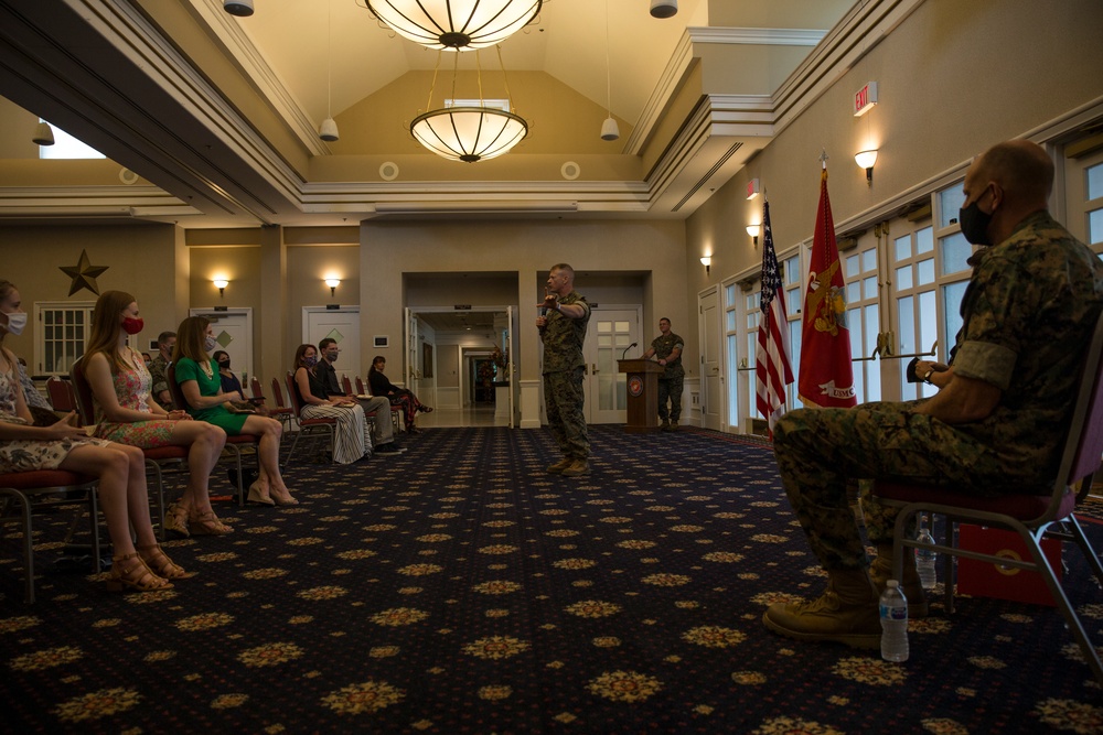 Marine Corps Information Operations Center Change of Command