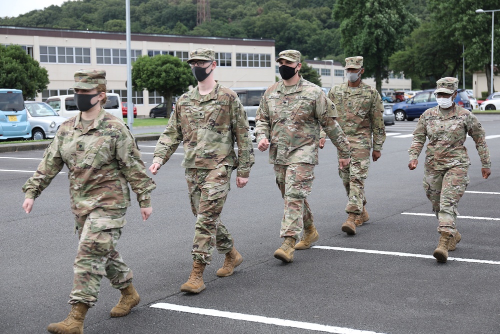 20 future NCOs graduate from distance-learning Basic Leader Course at Camp Zama