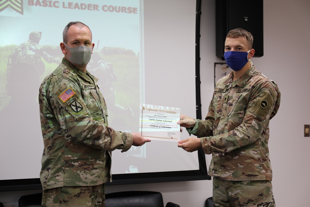 20 future NCOs graduate from distance-learning Basic Leader Course at Camp Zama