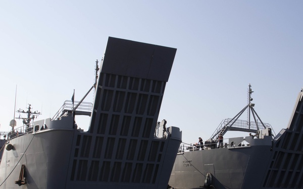 U.S. Army Vessels Arrive in Souda Bay, Greece