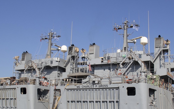 U.S. Army Vessels Arrive in Souda Bay, Greece