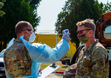 Army Chief of Staff Getting a Medical Screening