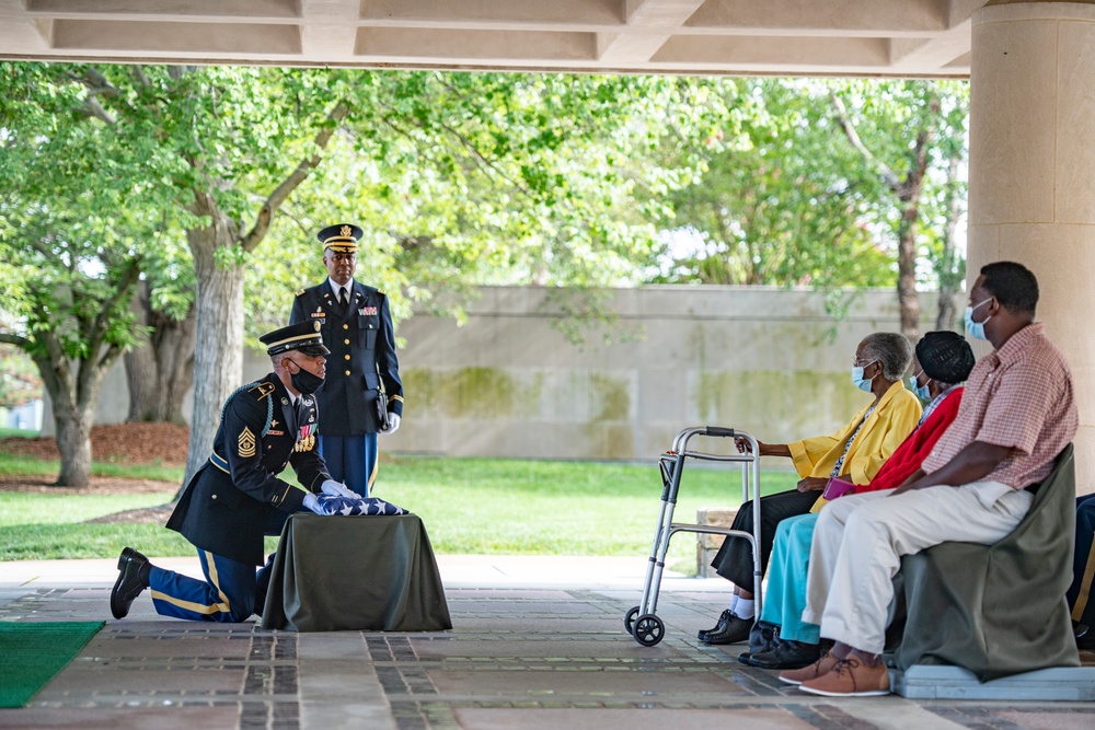 Modified Military Funeral Honors with Funeral Escort Are Conducted For U.S. Army Cpl. Henry Phillips