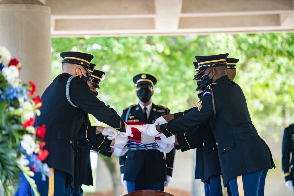 Modified Military Funeral Honors with Funeral Escort Are Conducted For U.S. Army Cpl. Henry Phillips