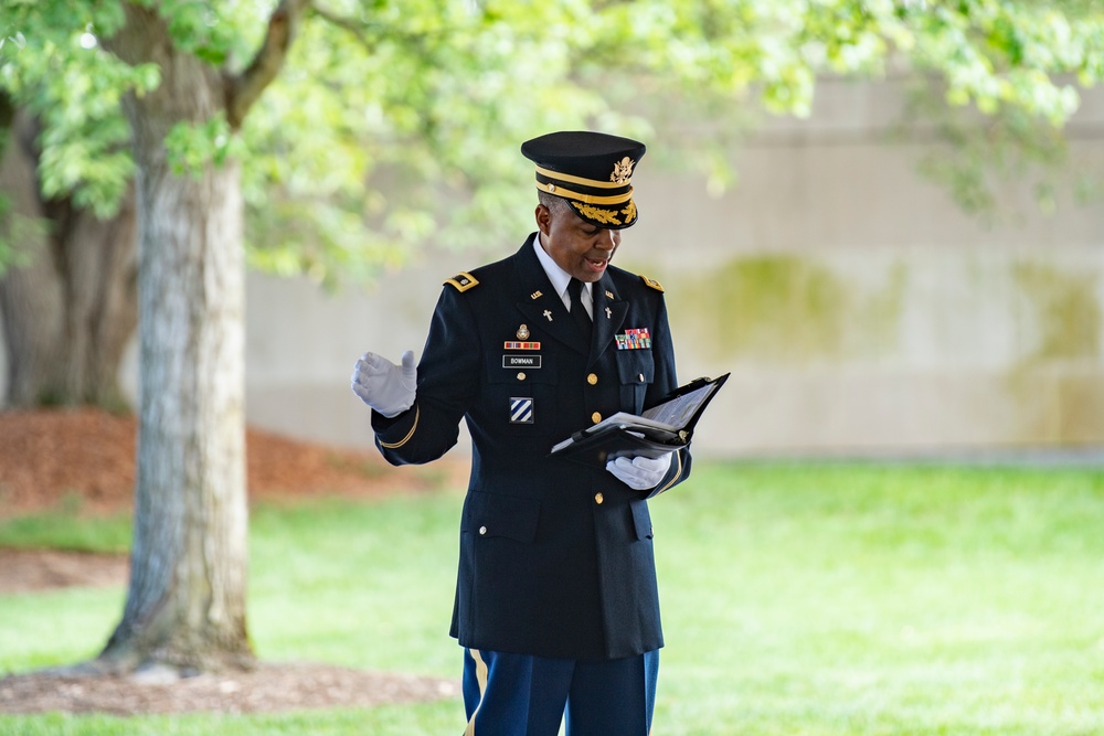 Modified Military Funeral Honors with Funeral Escort Are Conducted For U.S. Army Cpl. Henry Phillips