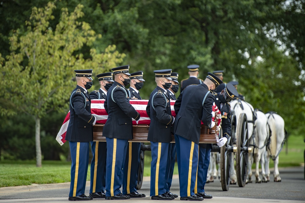 Modified Military Funeral Honors with Funeral Escort Are Conducted For U.S. Army Cpl. Henry Phillips