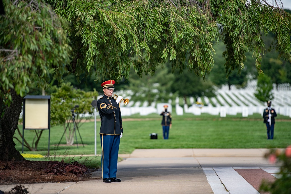 Modified Military Funeral Honors with Funeral Escort Are Conducted For U.S. Army Cpl. Henry Phillips