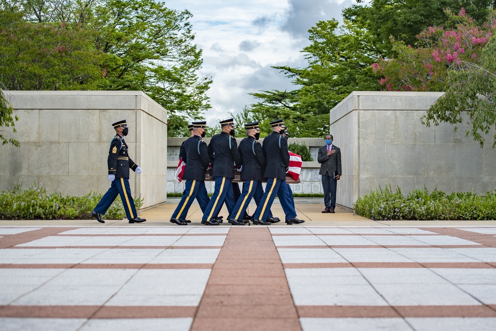 Modified Military Funeral Honors with Funeral Escort Are Conducted For U.S. Army Cpl. Henry Phillips