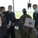 USAFE/AFAFRICA leadership tour Lithuania Air Base