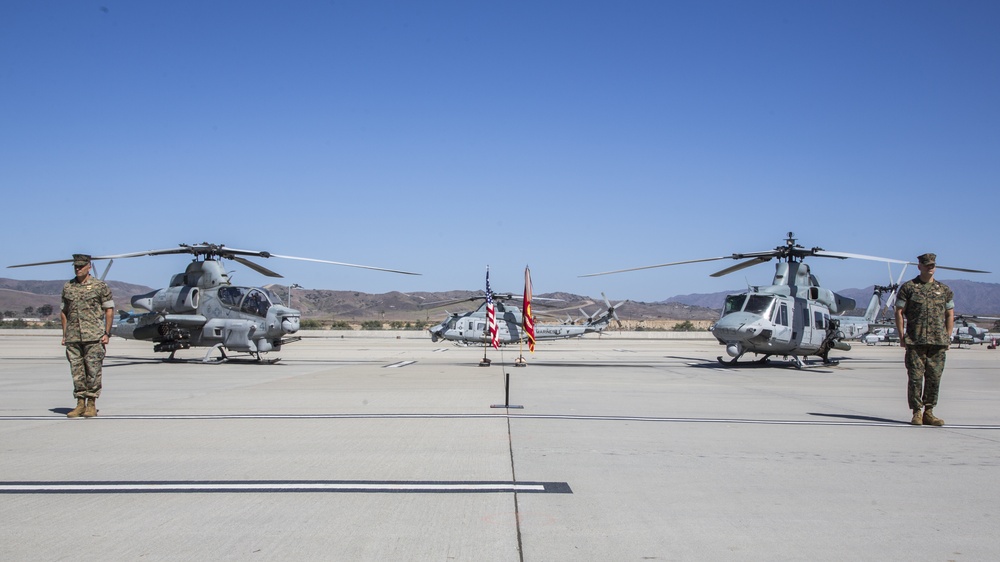 Marine Light Attack Helicopter Squadron 369 Change of Command