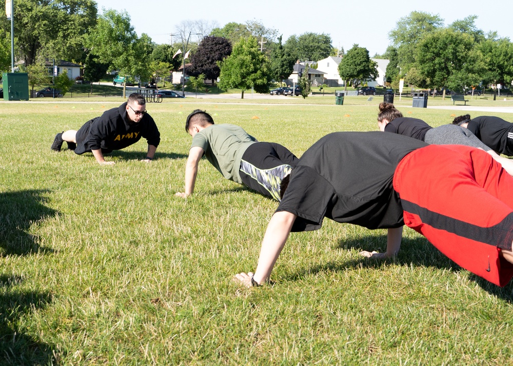 Recruiters prepare future enlisted Soldiers for basic training