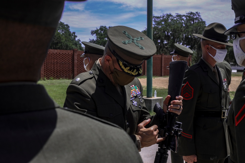 Bravo Company Battalion Commander's Inspection