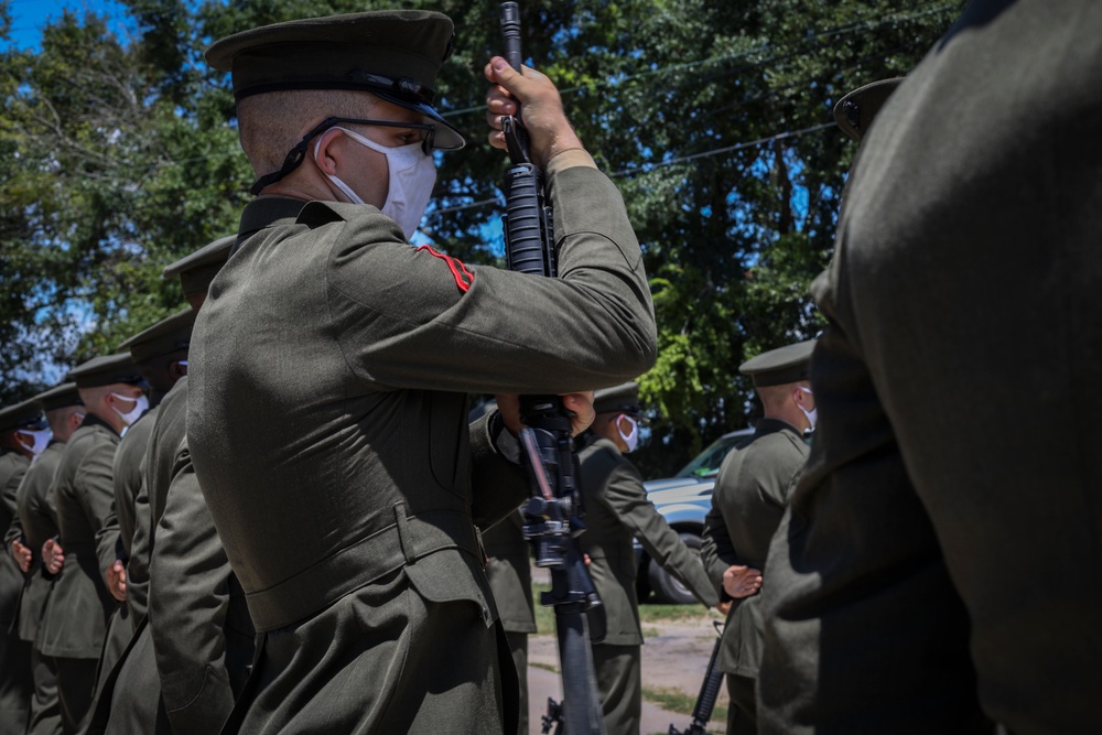 Bravo Company Battalion Commander's Inspection