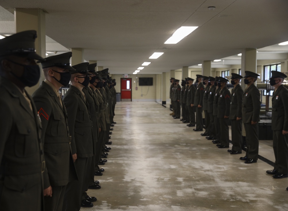 Bravo Company Battalion Commander's Inspection