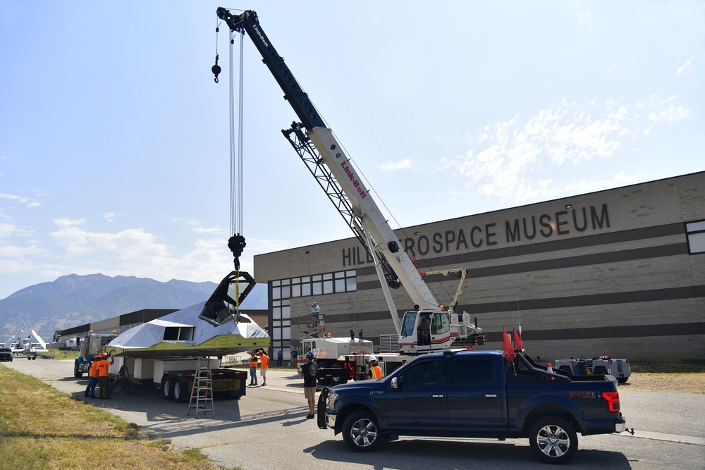 No longer stealth: F-117A can be seen at Hill Aerospace Museum