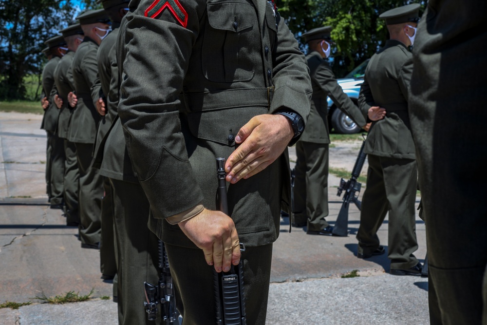 Bravo Company Battalion Commander's Inspection