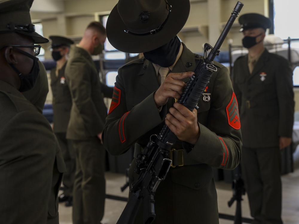 Bravo Company Battalion Commander's Inspection