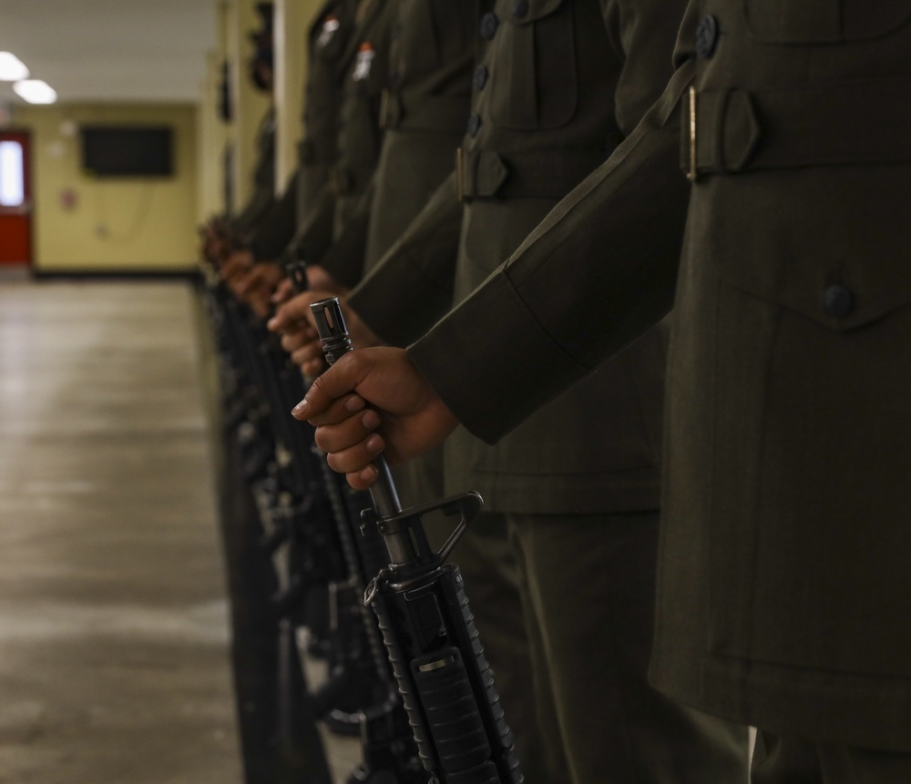 Bravo Company Battalion Commander's Inspection